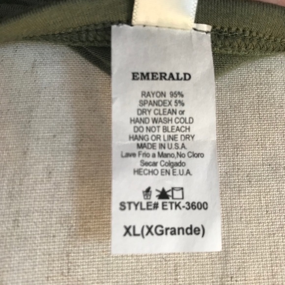 LAST ONE 3X Plus Size Strapless Jumpsuit - Picture 7 of 8